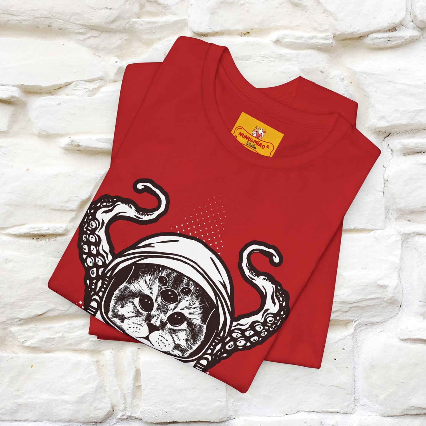 ''OctoCat Fusion'' Cat T-Shirt | Nunu&Miao Studio - Nunu&Miao Studio
