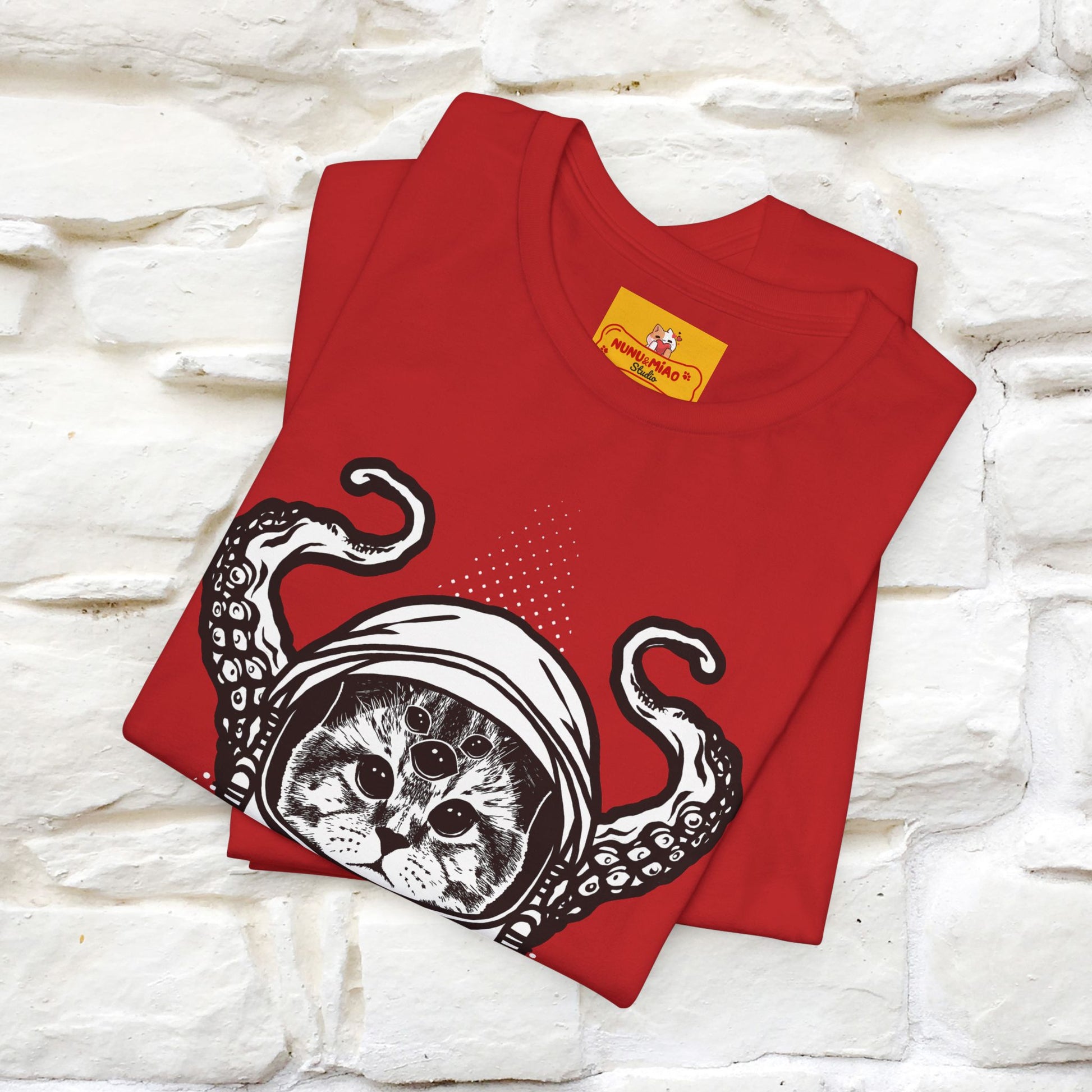 ''OctoCat Fusion'' Cat T-Shirt | Nunu&Miao Studio - Nunu&Miao Studio