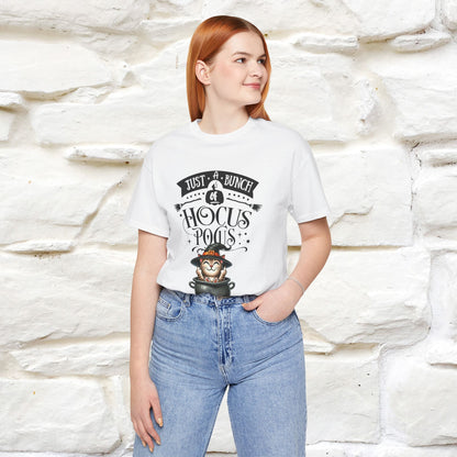 "Just A Bunch Of Hocus Pocus" Cat  T-shirt |Nunu&Miao Studio - Nunu&Miao Studio