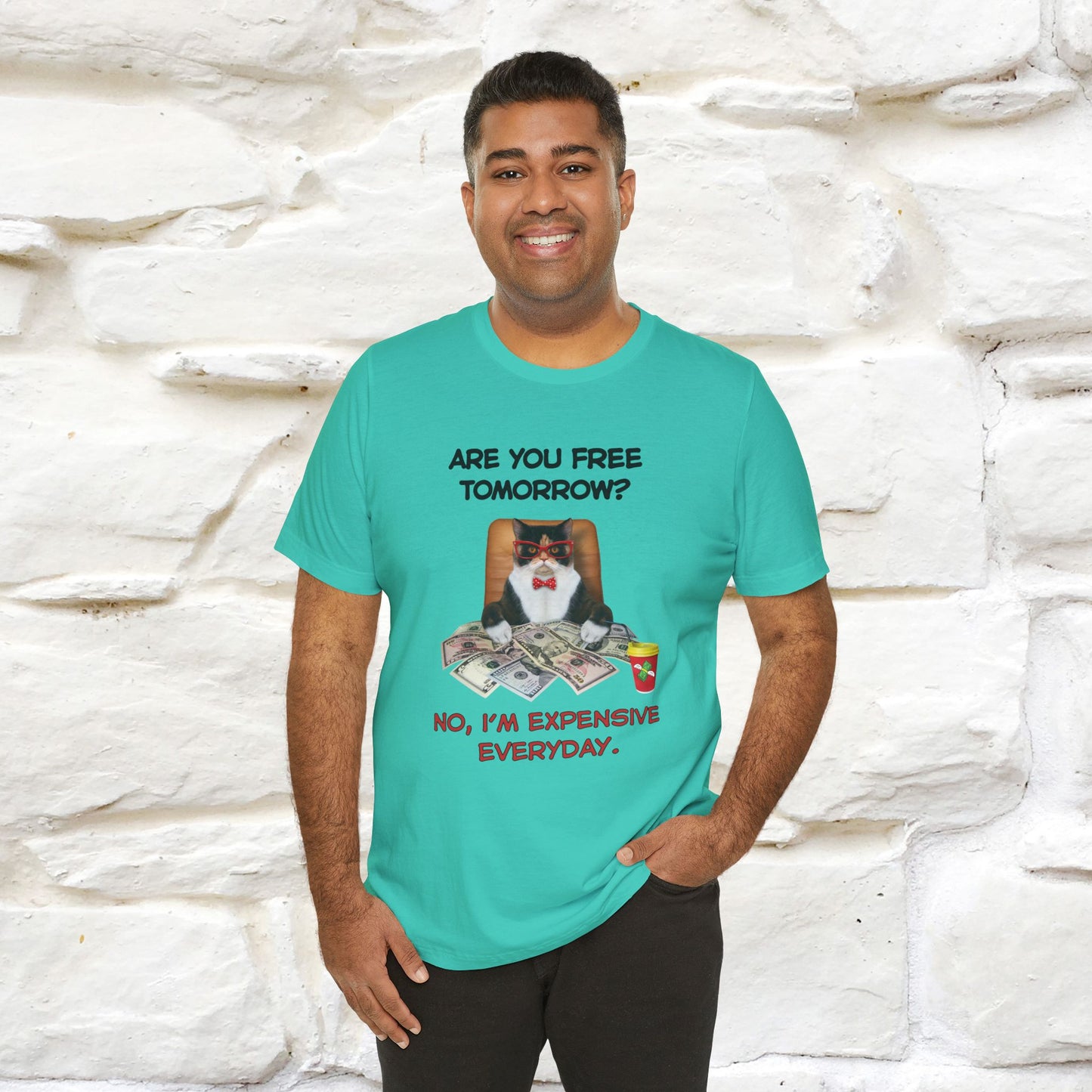“Are You Fee Tomorrow?” | Cat T-Shirt | Nunu&Miao Studio