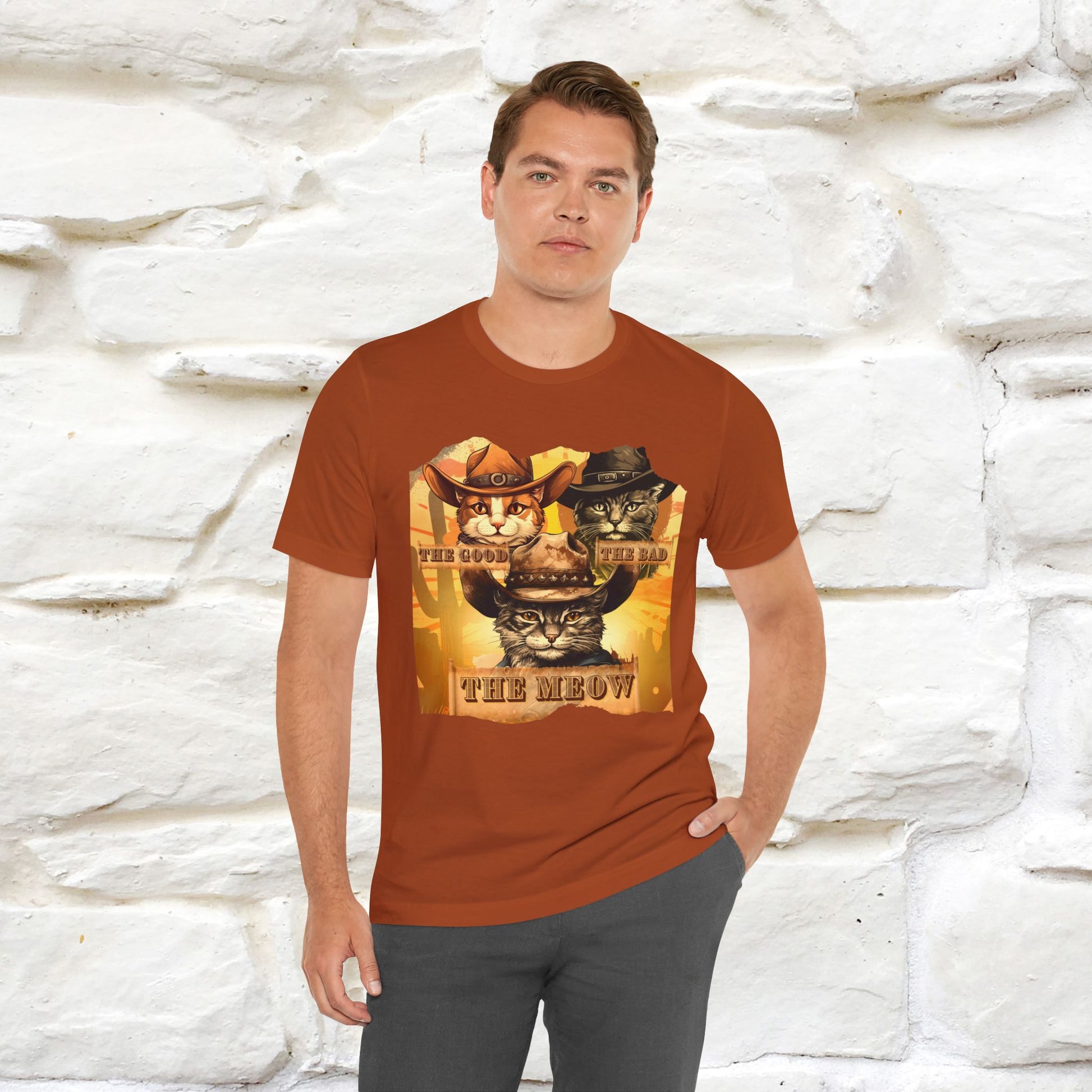 ''The Good, the Bad, and the Meow''| CatT-Shirt | Nunu&Miao Studio - Nunu&Miao Studio