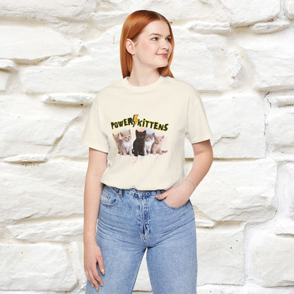 ''Power Kittens ''| CatT-Shirt | Nunu&Miao Studio