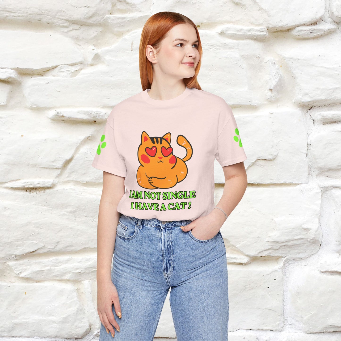''I’m Not Single, I Have a Cat'' |Cat Shirt | Nunu&Miao Studio - Nunu&Miao Studio