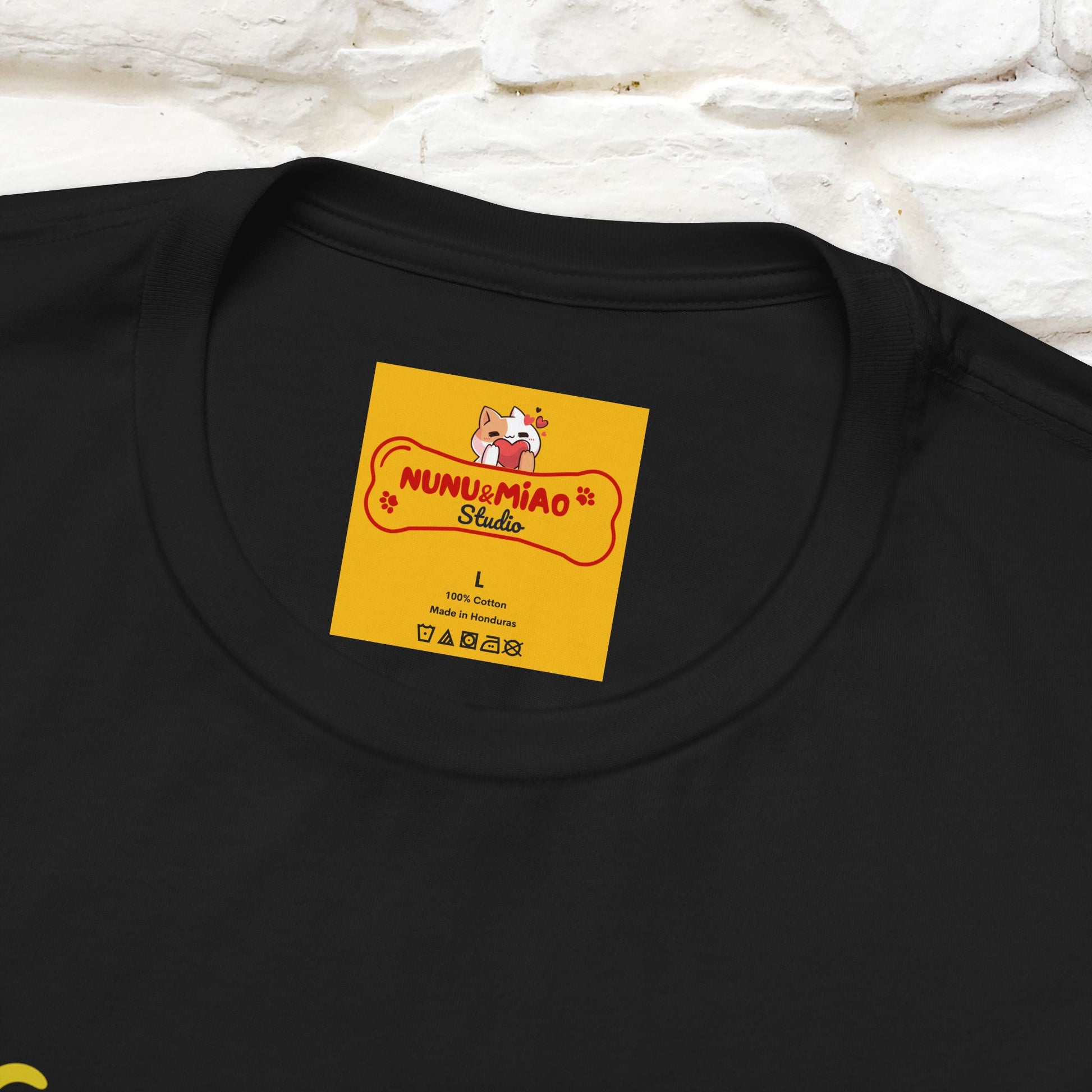 "Career Growth: Cat vs. Dog" | Cat T-Shirt | Nunu&Miao Studio - Nunu&Miao Studio