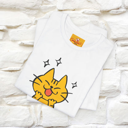 ""It's A Good Day" Cat T-Shirt| Front & Back Design | Nunu&Miao Studio - Nunu&Miao Studio