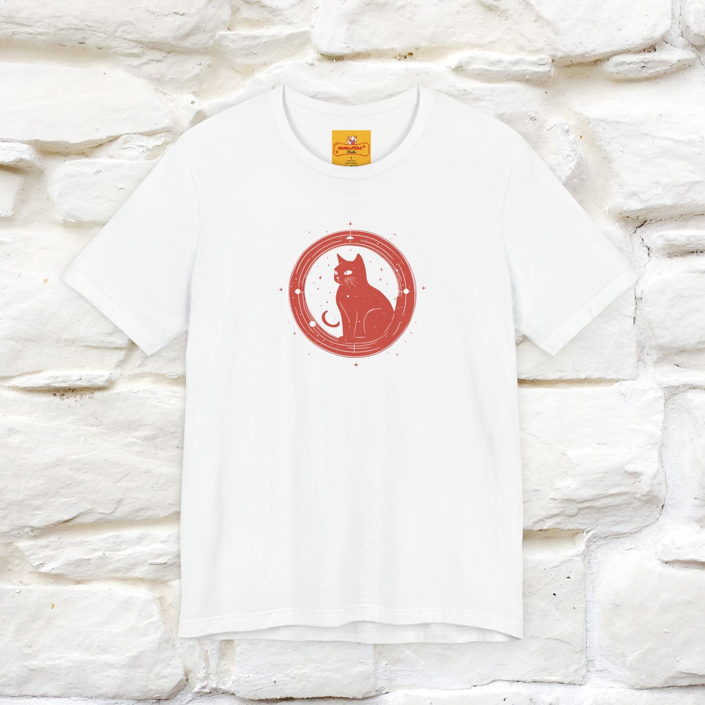 "Superbia'' Cat T-Shirt Front and Back Design | Nunu&Miao Studio - Nunu&Miao Studio