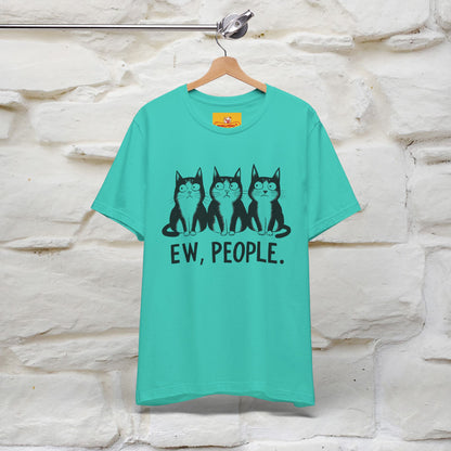 Ew, People | Funny Cat T-Shirt | Nunu&Miao Studio - Nunu&Miao Studio