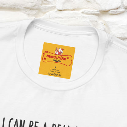 "I Can Be a Real Devil Before My Coffe" Funny T-shirt |Nunu&Miao Studio - Nunu&Miao Studio