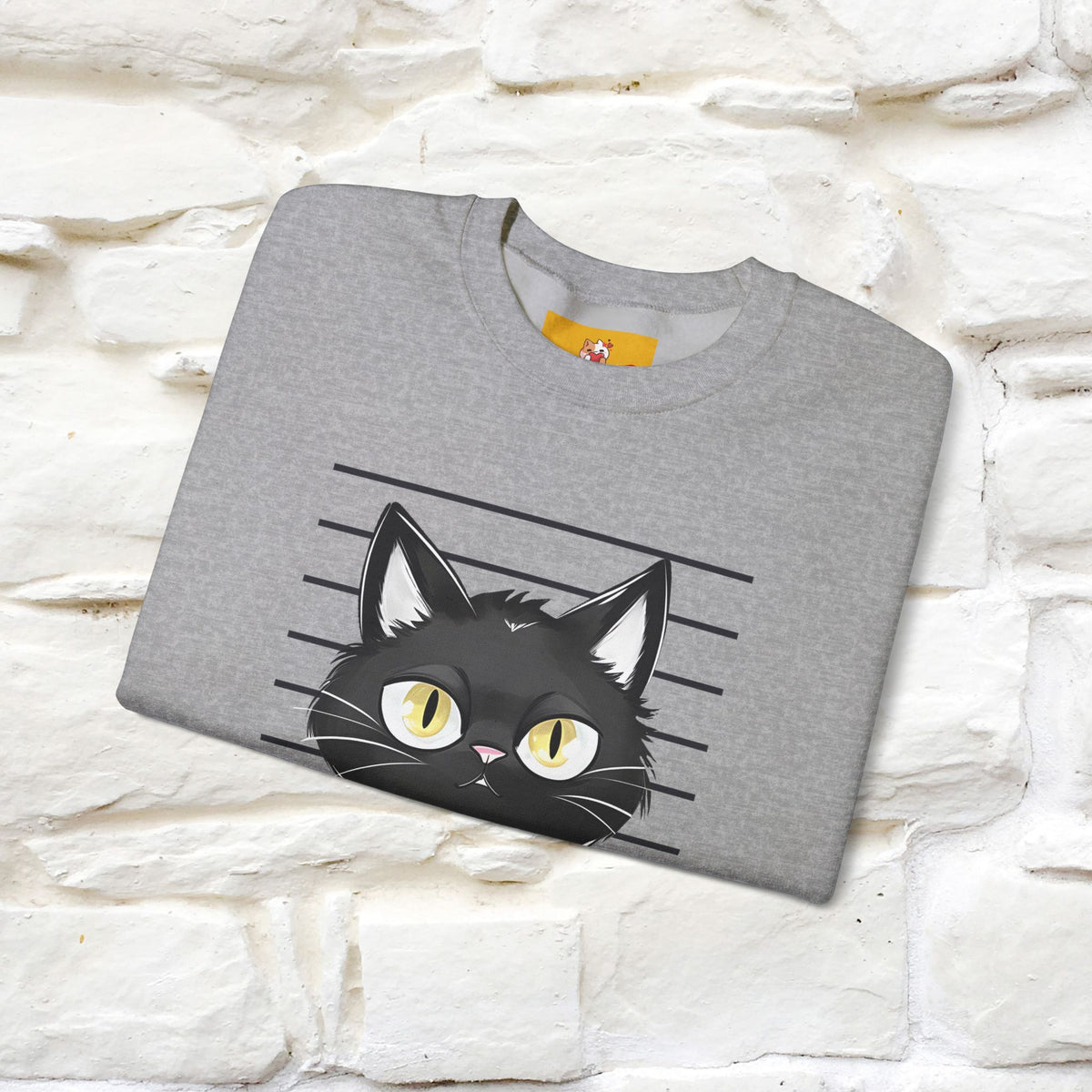 ''Bad Cattitude'' |Cat Sweatshirt | Nunu&Miao Studio