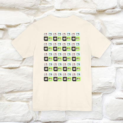 “Miaooo” | Cat T-Shirt | Front & Back Design | Nunu&Miao Studio