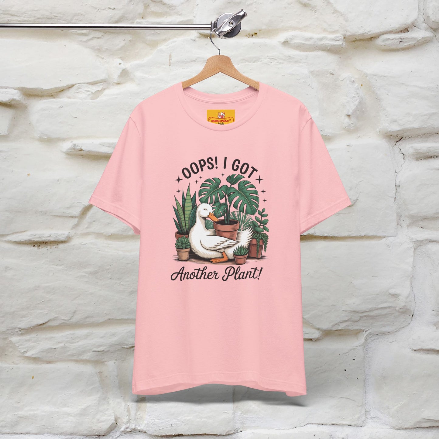 "Oops! I Got Another Plant" Plant T-shirt |Nunu&Miao Studio - Nunu&Miao Studio