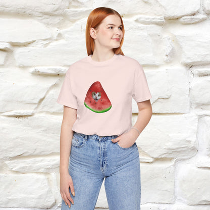 "Free Palestine" Cat T-shirt | Front & Back Design |Nunu&Miao Studio - Nunu&Miao Studio