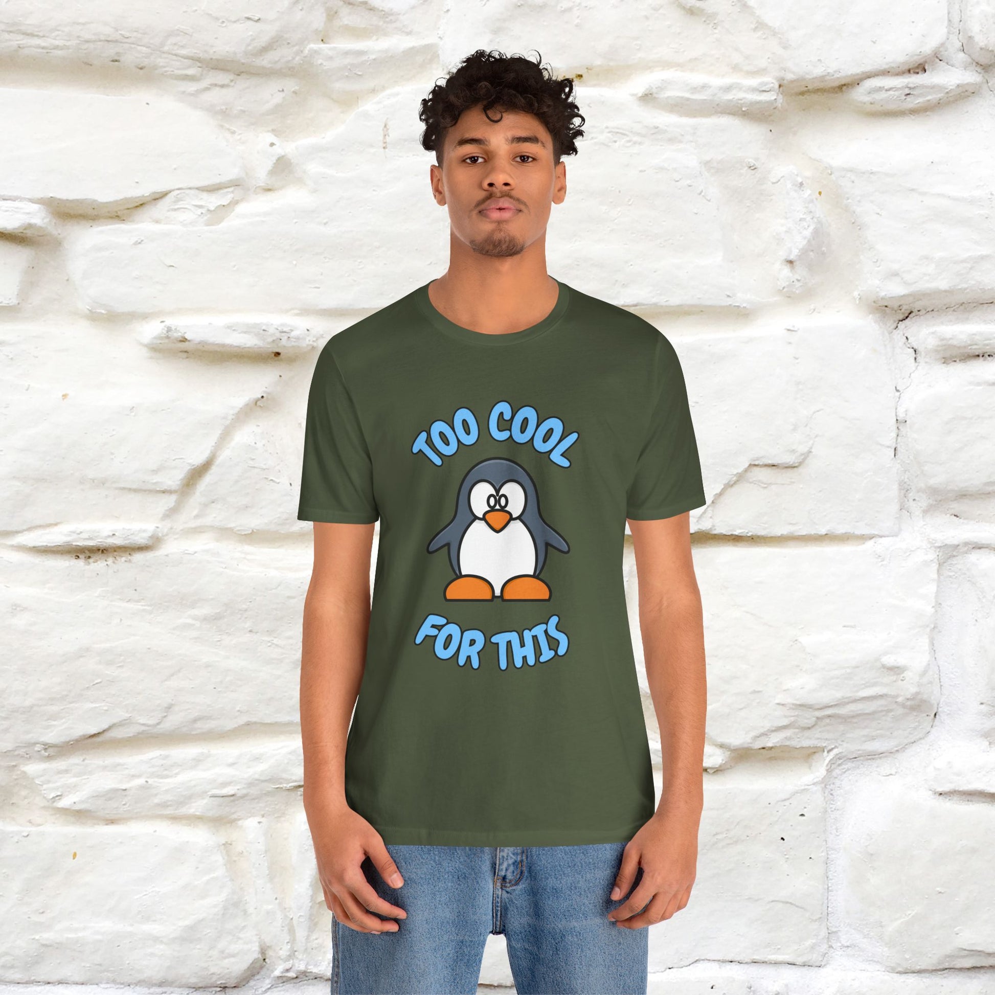 ''Too Cool For This" |Cat T-Shirt | Nunu&Miao Studio - Nunu&Miao Studio