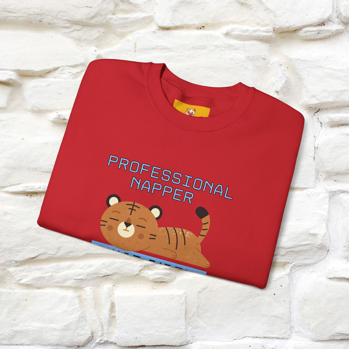 ''Professional Napper Since Birth'' |Cat Sweatshirt | Nunu&Miao Studio