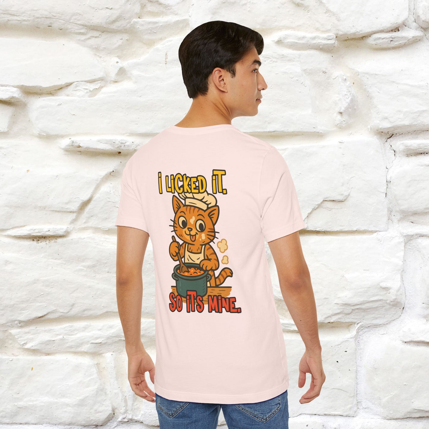 "I Licked It. It's Mine  " |Cat T-Shirt | Nunu&Miao Studio - Nunu&Miao Studio