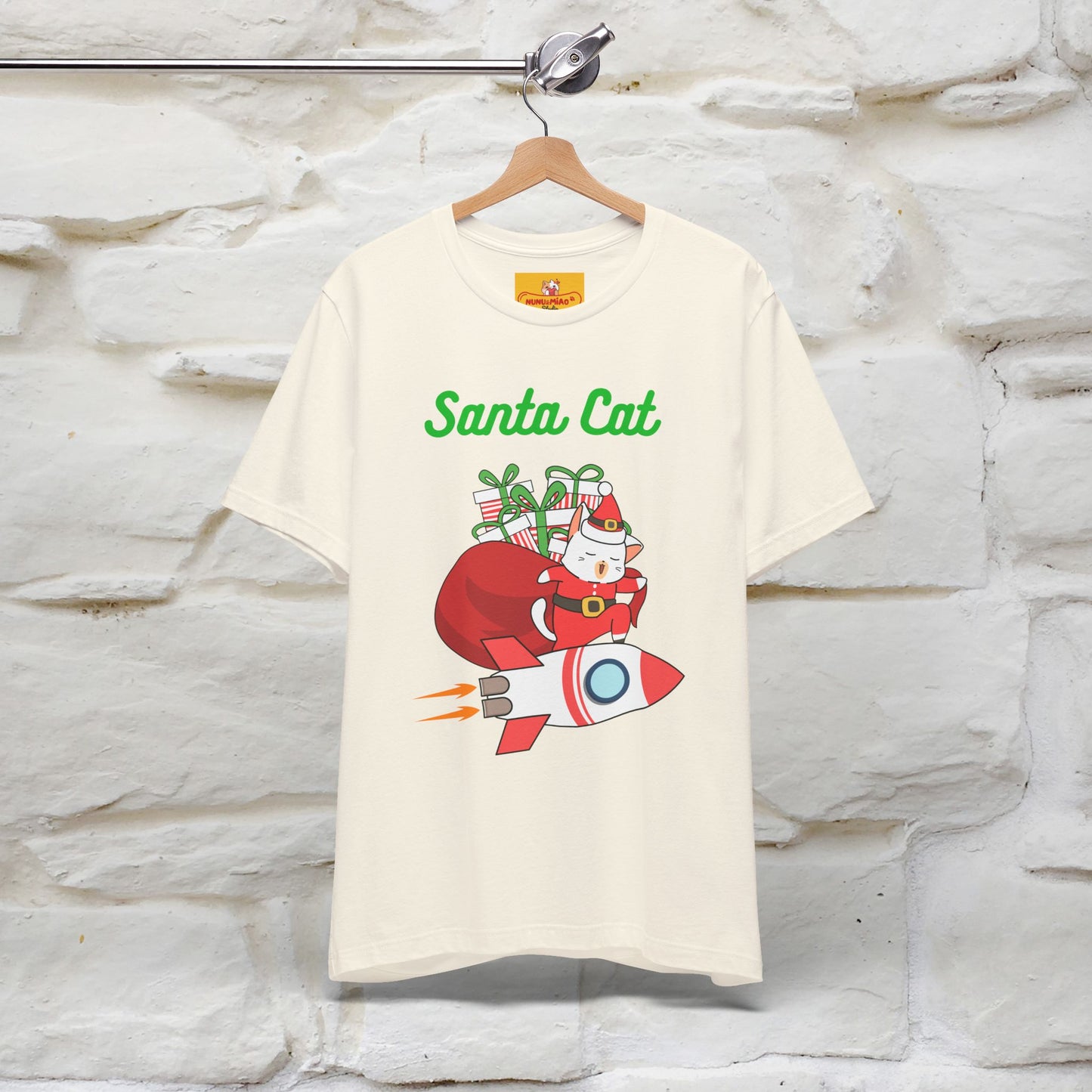 "Funny Santa Cat..." | Cat T-Shirt | Nunu&Miao Studio