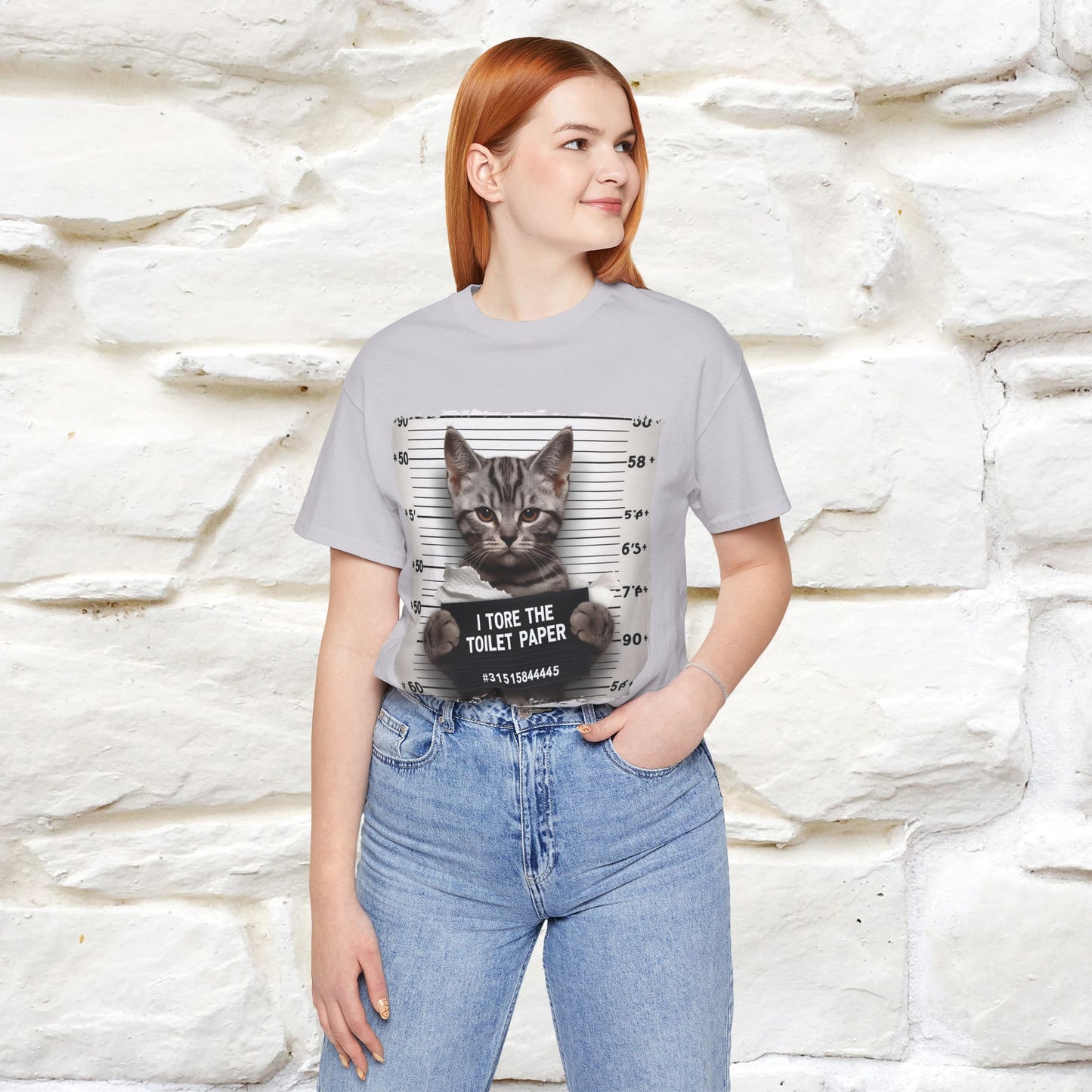 ''I Tore The Toilet Paper'' | Funny Cat T-Shirt | Nunu&Miao Studio - Nunu&Miao Studio