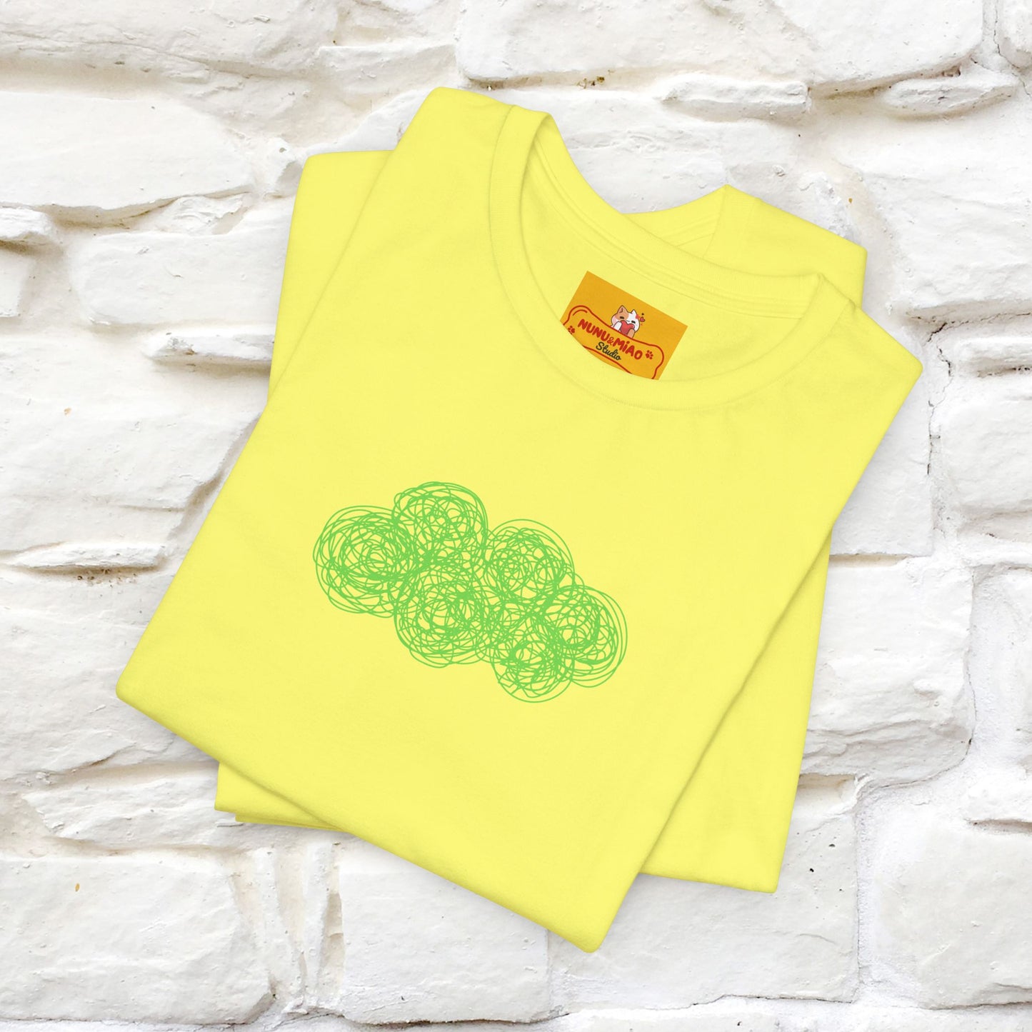 "I'm Not Messy .. " Cat T-Shirt | Front & Back Design | Nunu&Miao Studio - Nunu&Miao Studio