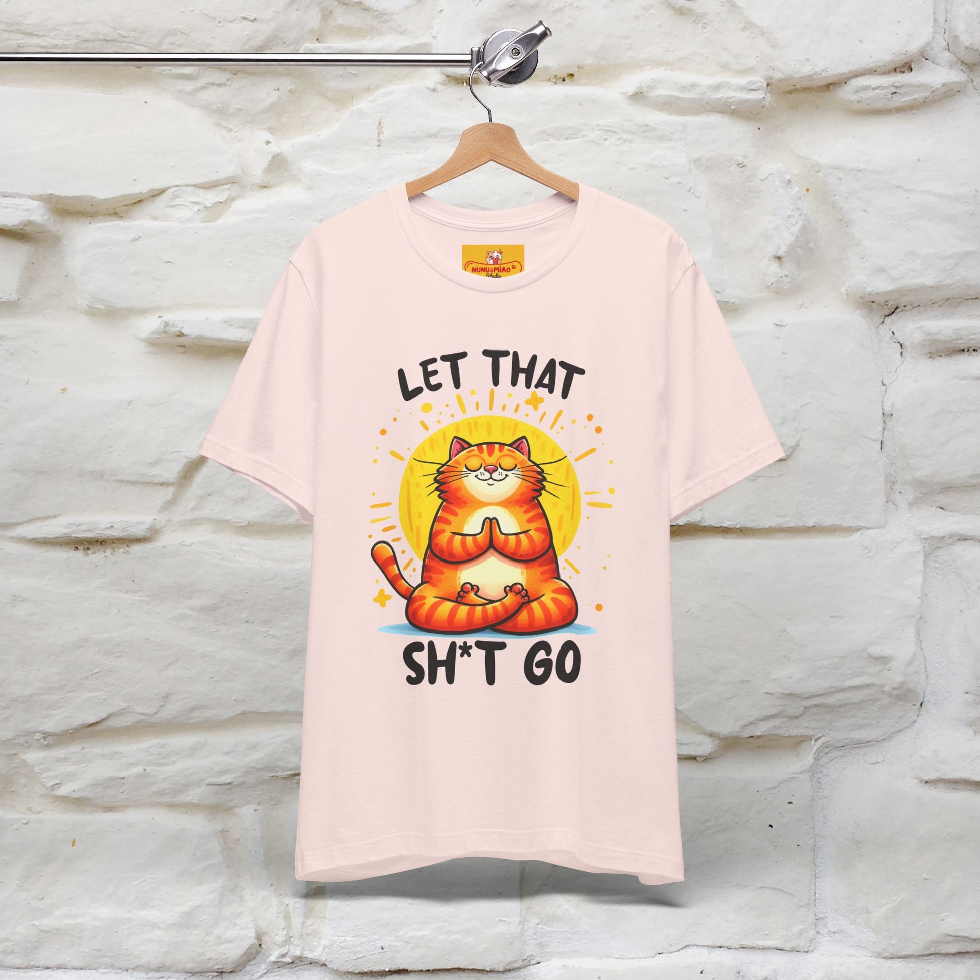 "Let That Sh*t Go" Cat T-shirt |Nunu&Miao Studio - Nunu&Miao Studio