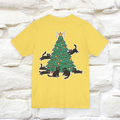 “Cat Christmas Tree” | Cat T-Shirt | Nunu&Miao Studio