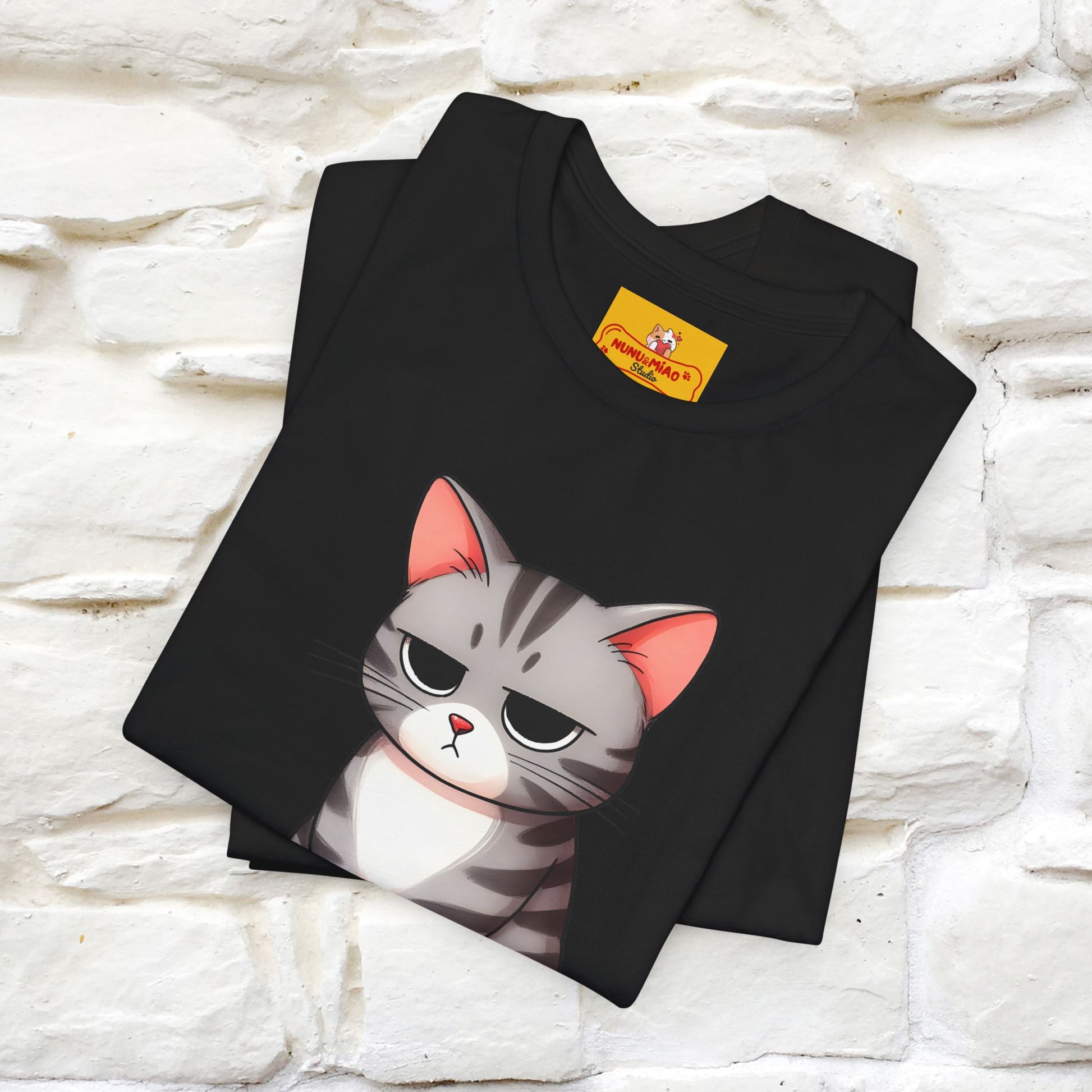 "I See Empty. What Do You See"  | Cat T-Shirt | Nunu&Miao Studio - Nunu&Miao Studio