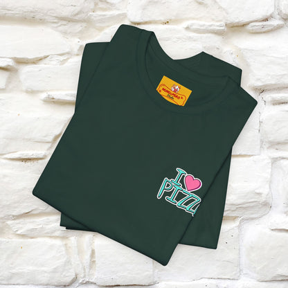 "I Love Pizza"| Cat T-shirt | Nunu&Miao Studio - Nunu&Miao Studio