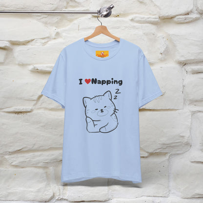 "I Love Napping" Cat T-Shirt | Nunu&Miao Studio - Nunu&Miao Studio