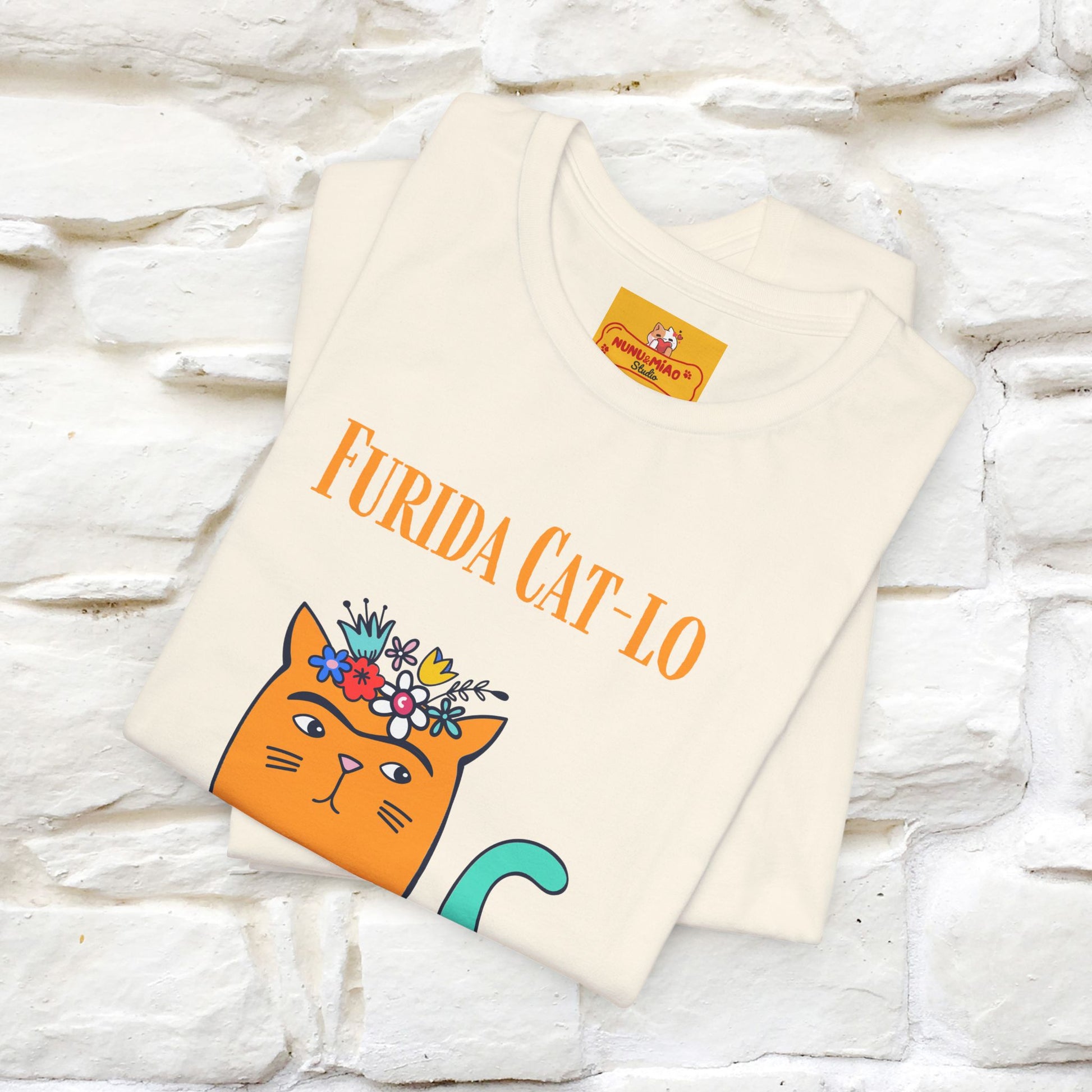 "Furida Cat-Lo'' Cat T-Shirt |  | Nunu&Miao Studio - Nunu&Miao Studio