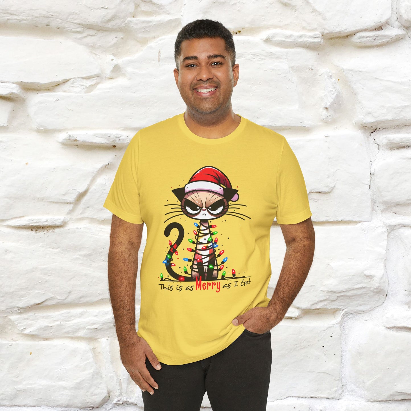 "This Is Merry As I Get" |Funny T-Shirt | Nunu&Miao Studio