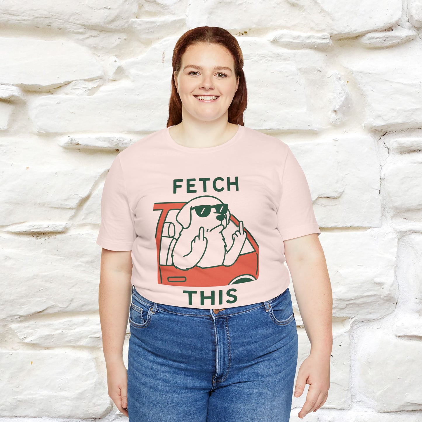 "Fetch This" Funny Dog T-shirt |Nunu&Miao Studio - Nunu&Miao Studio