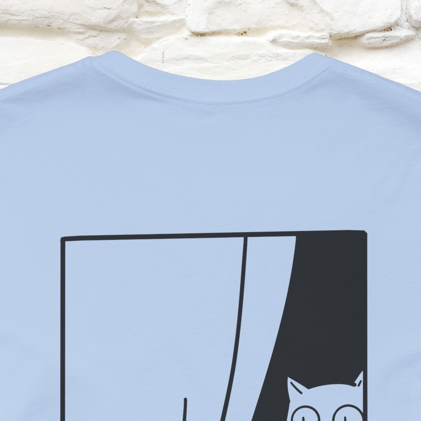 “Don’t trust atoms… they make up everything.” |  Cat T-Shirt | Front & Back Design | Nunu&Miao Studio