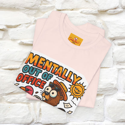 ''Mentally Out Of Office''|  Sarcastic Cat T-Shirt | Nunu&Miao Studio
