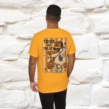 "Trick or Treat" Funny Halloween T-shirt |Nunu&Miao Studio - Nunu&Miao Studio