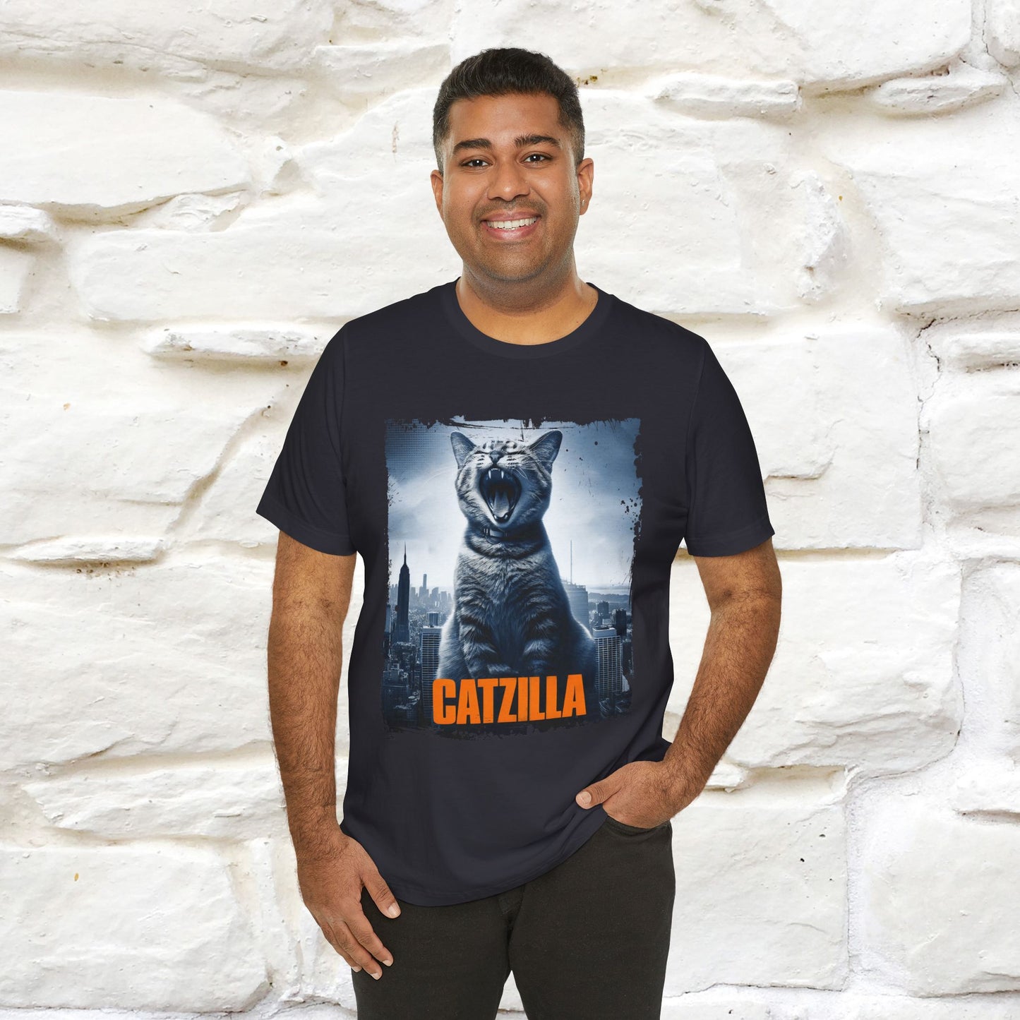Catzilla T-Shirt | Cat T-Shirt | Nunu&Miao Studio - Nunu&Miao Studio