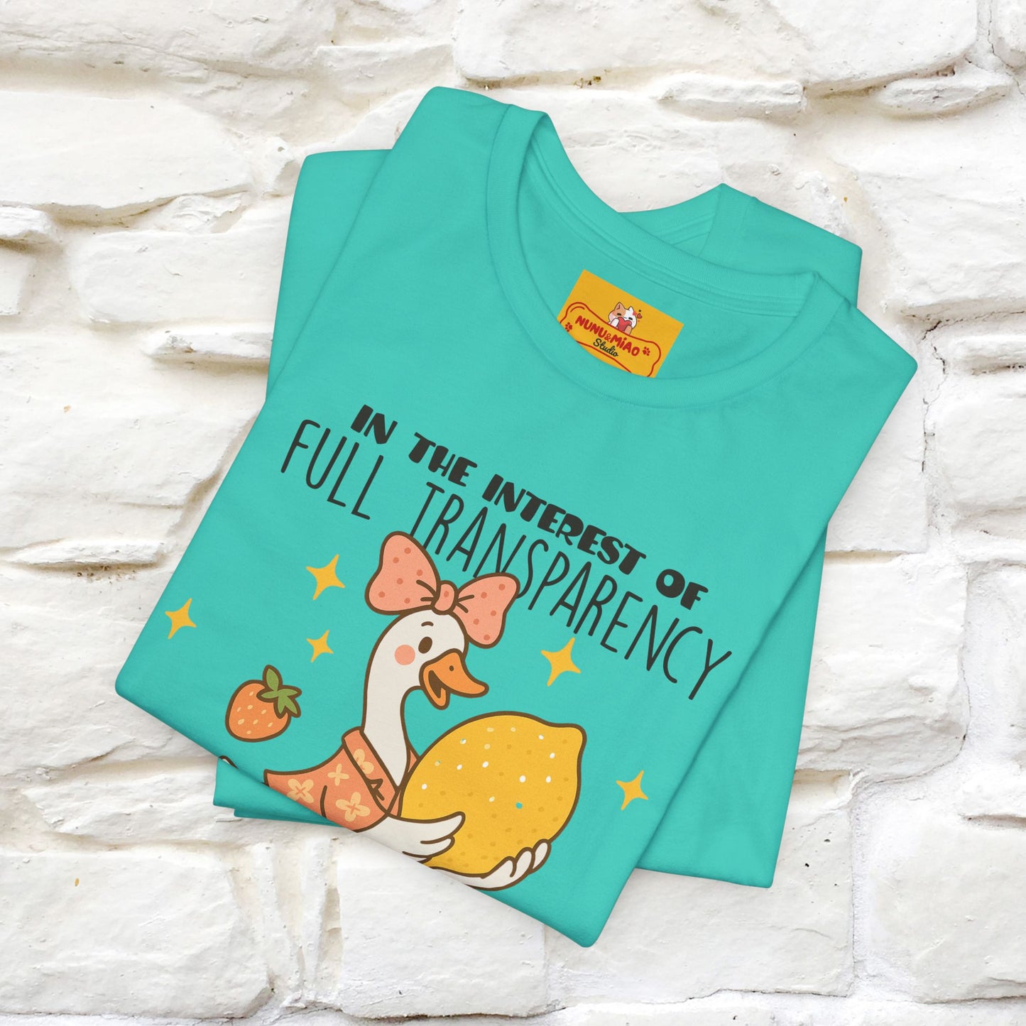 "It Was Not Easy Peasy" Funny T-shirt |Nunu&Miao Studio - Nunu&Miao Studio