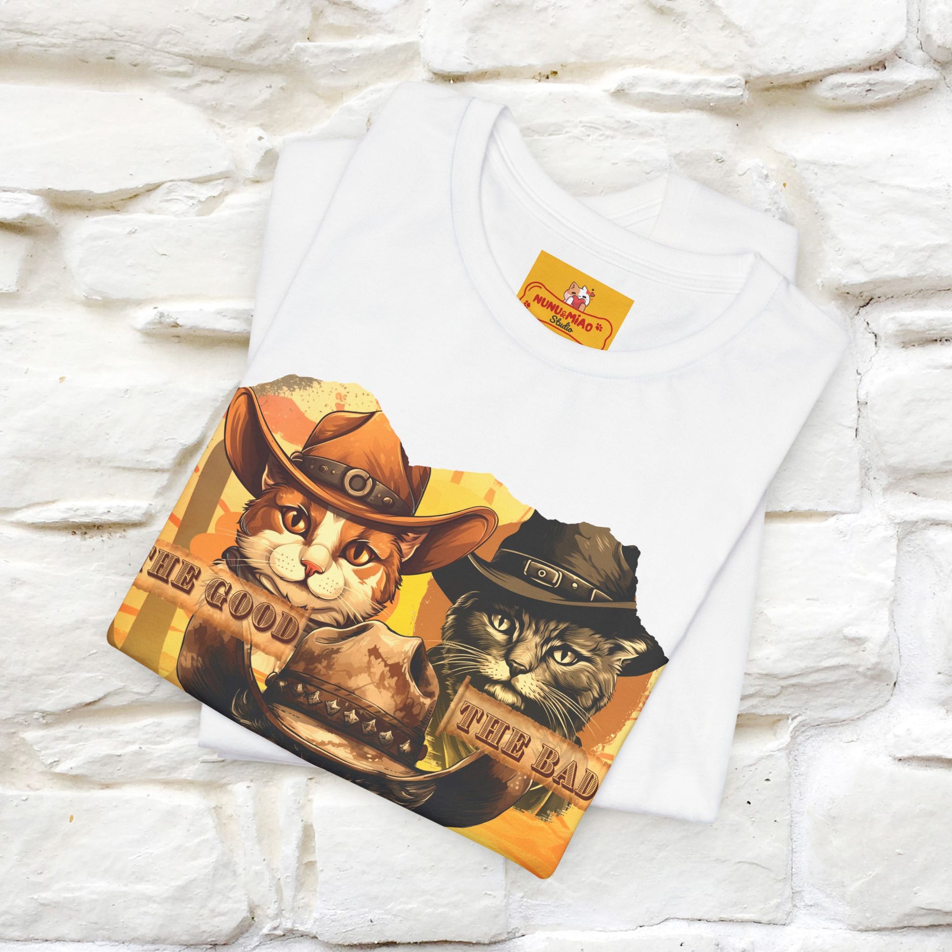 ''The Good, the Bad, and the Meow''| CatT-Shirt | Nunu&Miao Studio - Nunu&Miao Studio