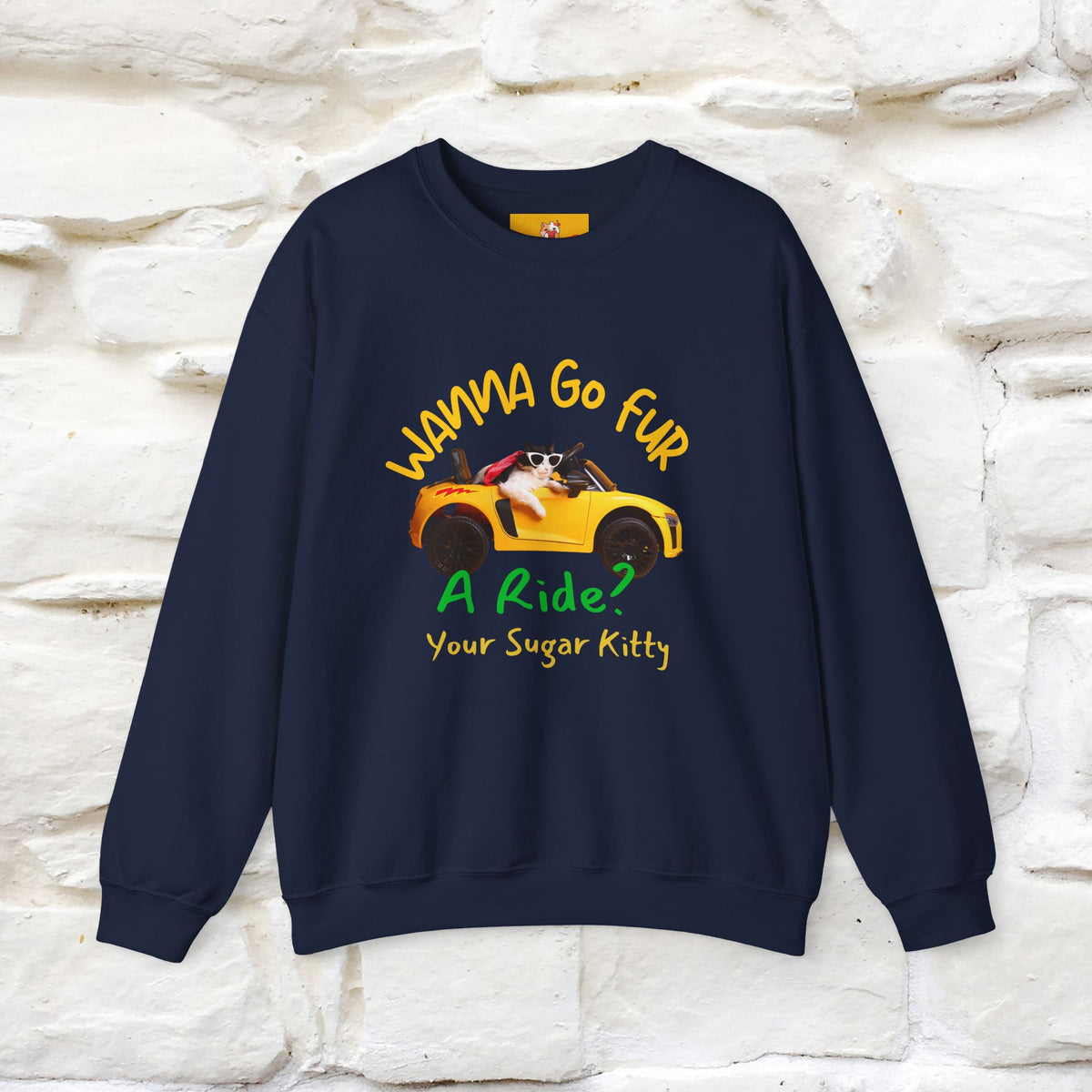 ''Sugar Kitty'' |Cat Sweatshirt | Nunu&Miao Studio