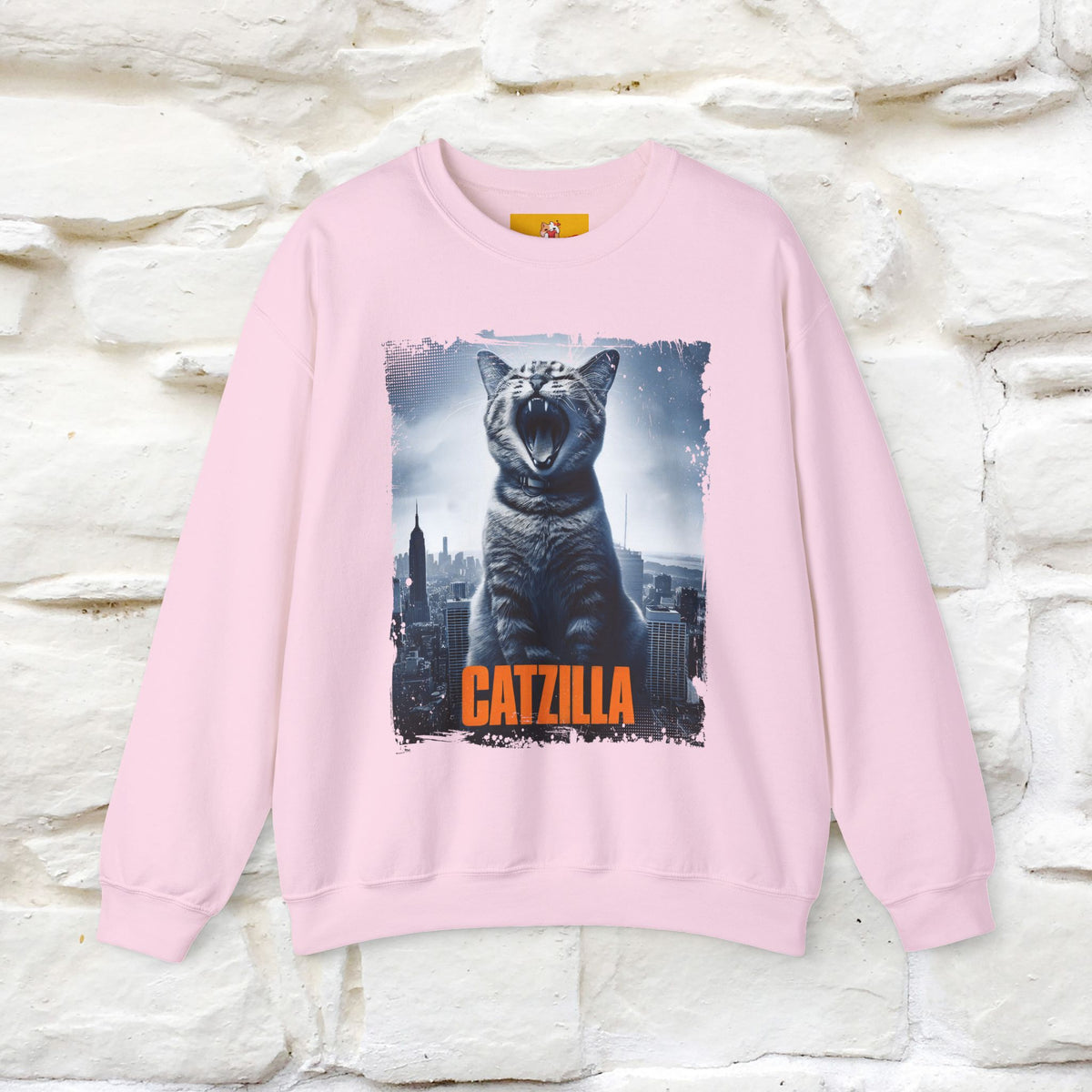 "Catzilla'' |Cat Sweatshirt | Nunu&Miao Studio