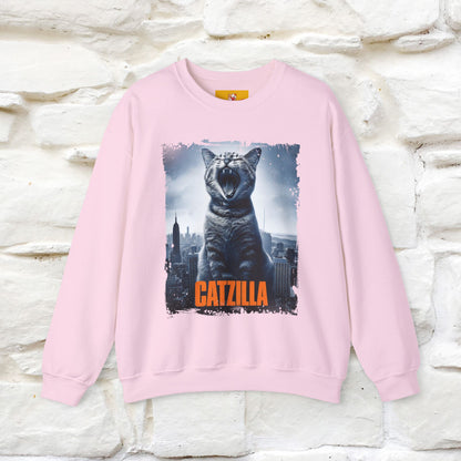 "Catzilla'' |Cat Sweatshirt | Nunu&Miao Studio