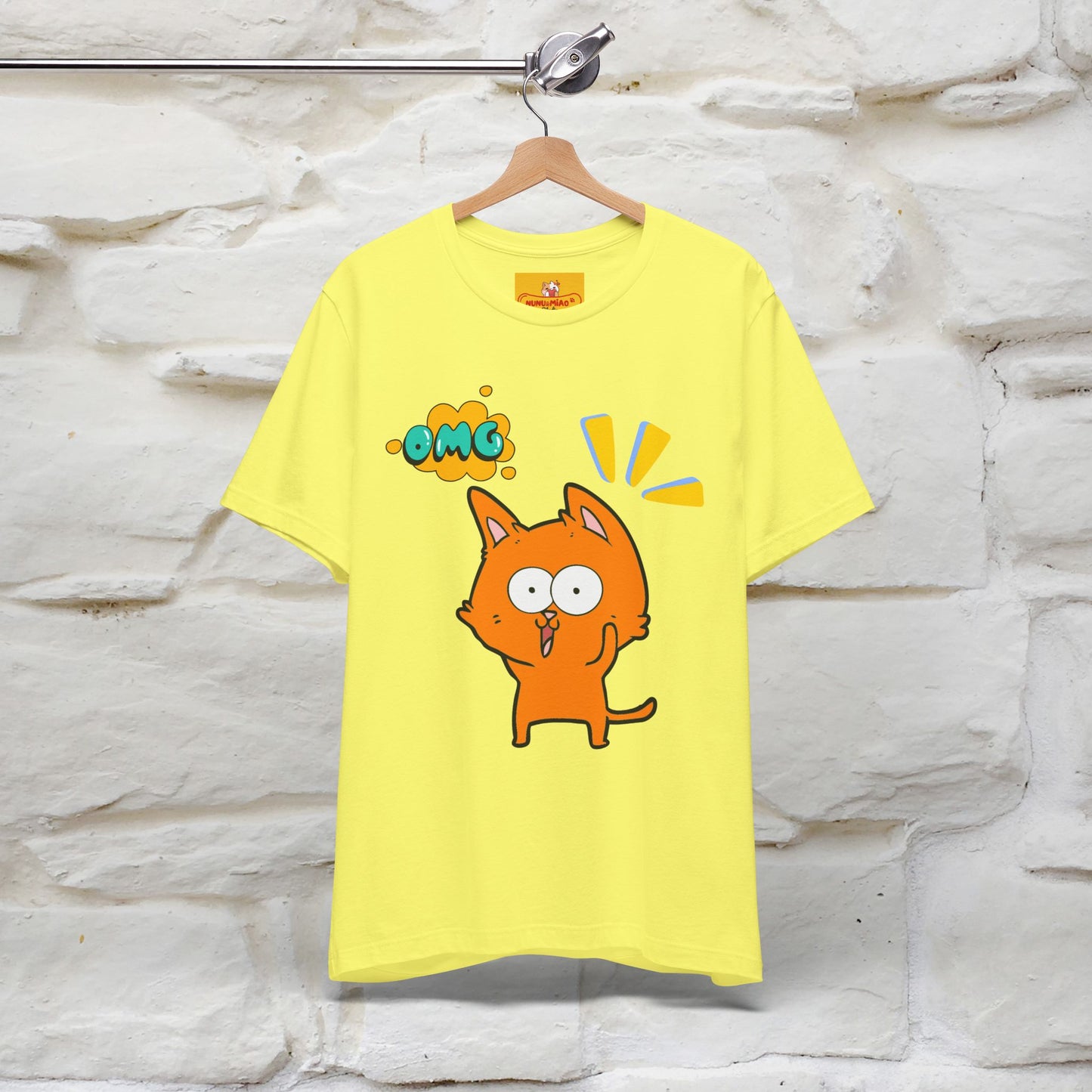 ''Oh My God'' Cat T-Shirt | Nunu&Miao Studio - Nunu&Miao Studio