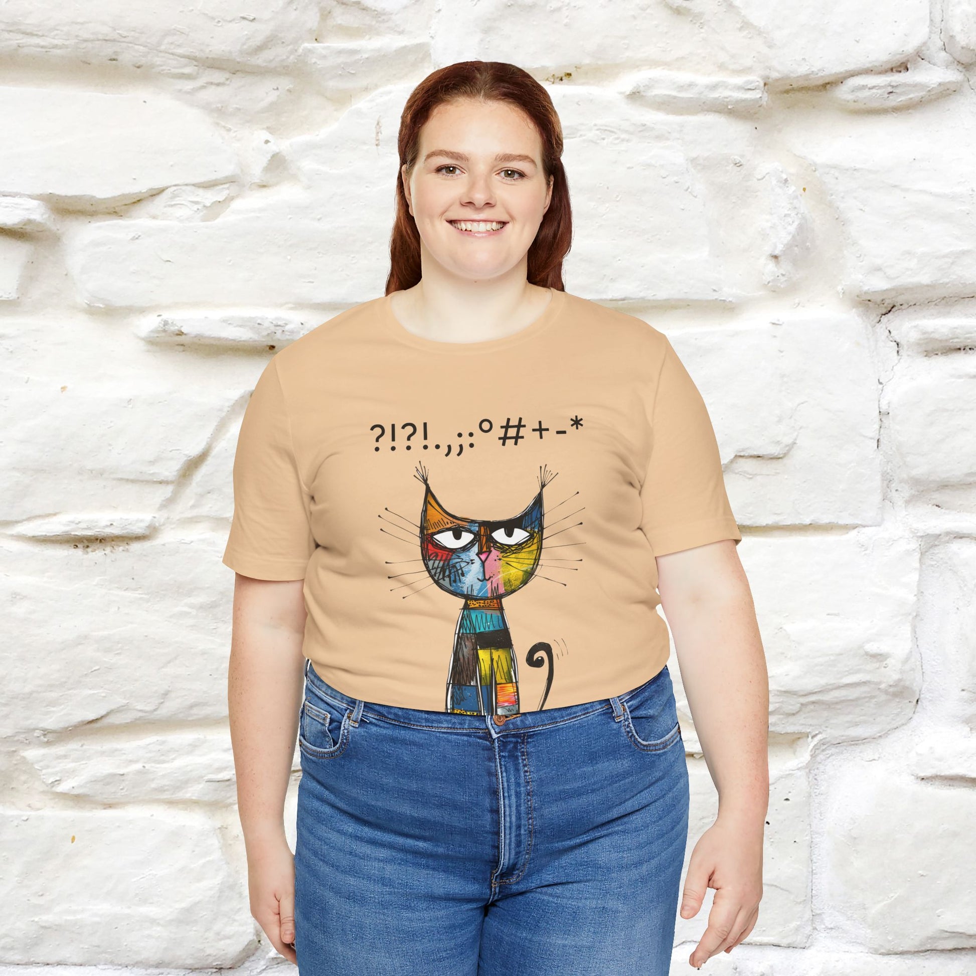 "Enigma" Cat T-shirt |Nunu&Miao Studio - Nunu&Miao Studio