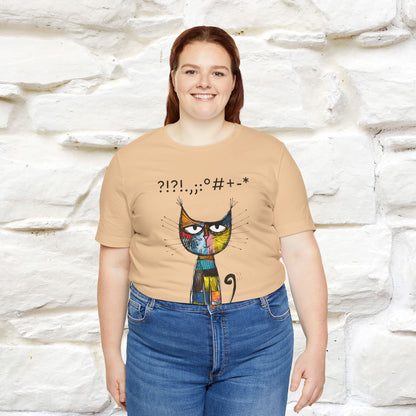"Enigma" Cat T-shirt |Nunu&Miao Studio - Nunu&Miao Studio