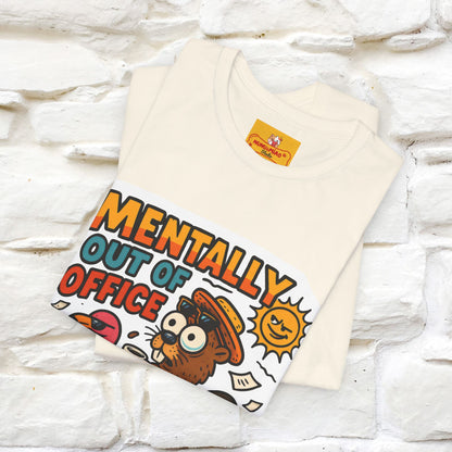 ''Mentally Out Of Office''|  Sarcastic Cat T-Shirt | Nunu&Miao Studio