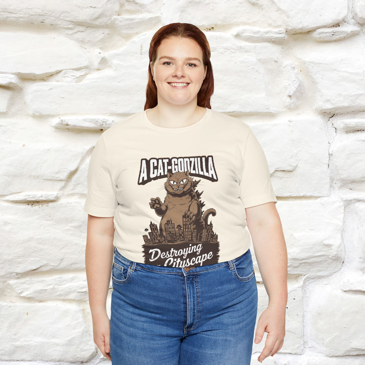 ''A Cat-Godzilla ''| CatT-Shirt | Nunu&Miao Studio