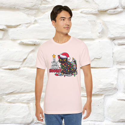 “Is This Jolly Enough?” | Cat T-Shirt | Nunu&Miao Studio