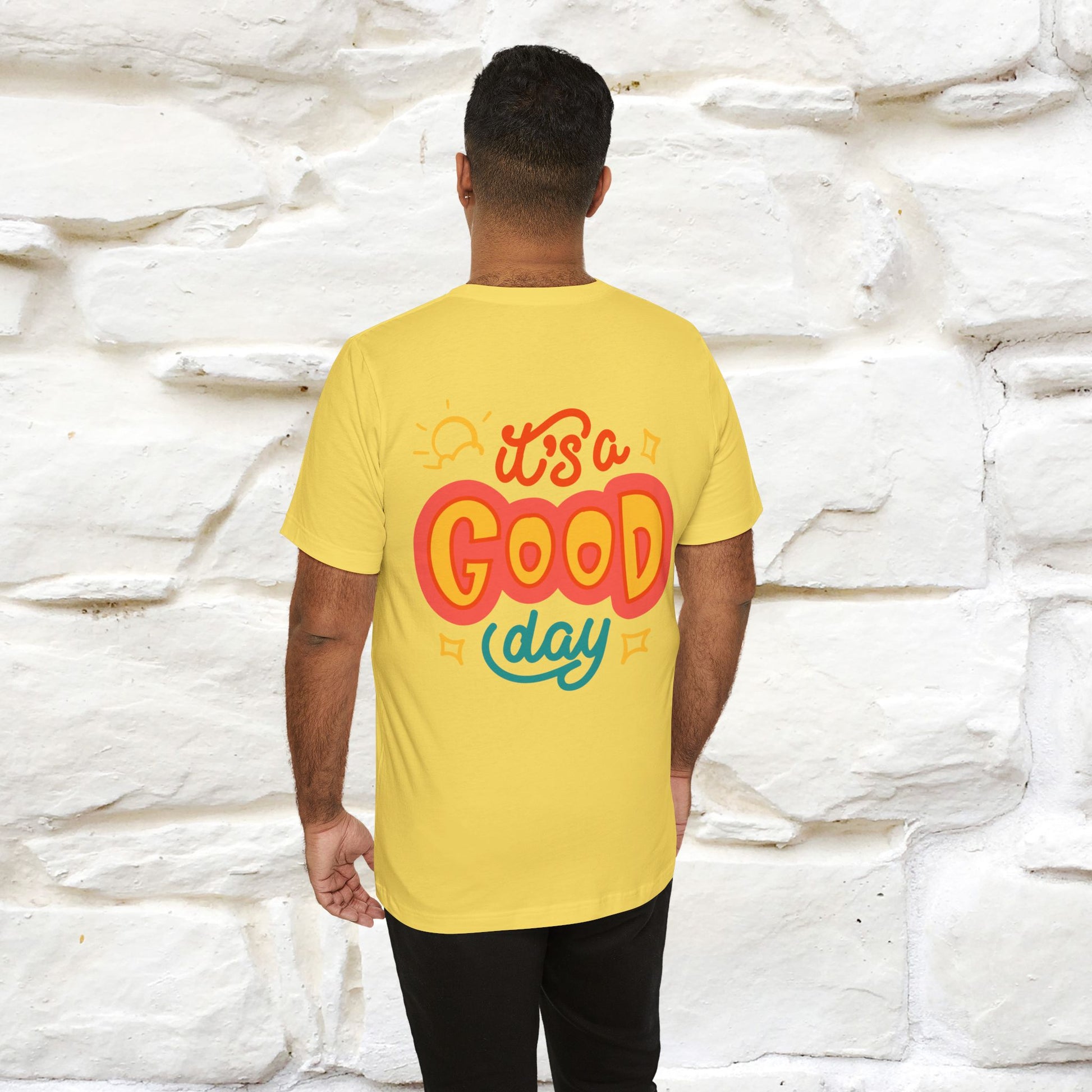 ""It's A Good Day" Cat T-Shirt| Front & Back Design | Nunu&Miao Studio - Nunu&Miao Studio