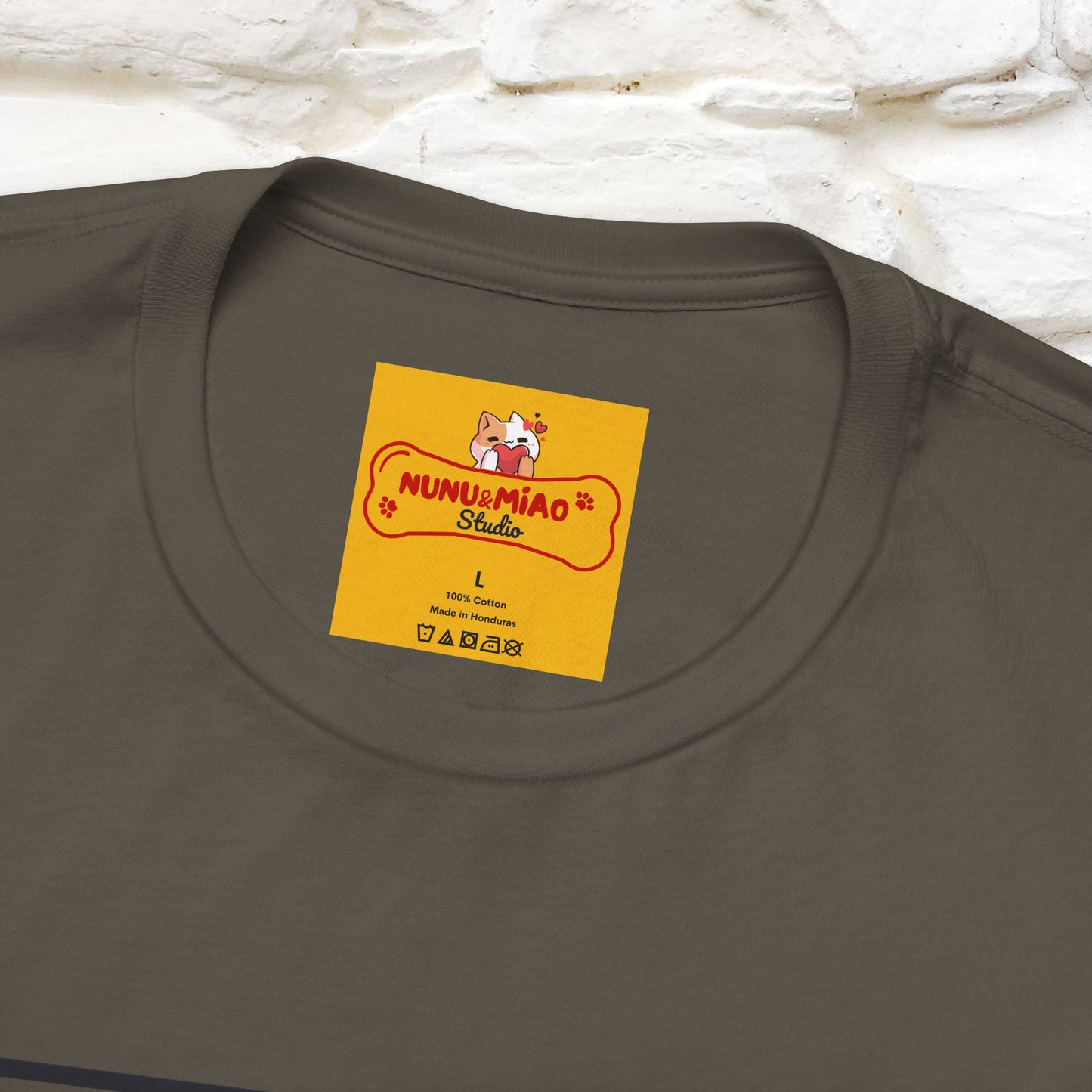 "Bad Cattitude" T-Shirt for Men & Women | 100% Cotton* - Nunu&Miao Studio