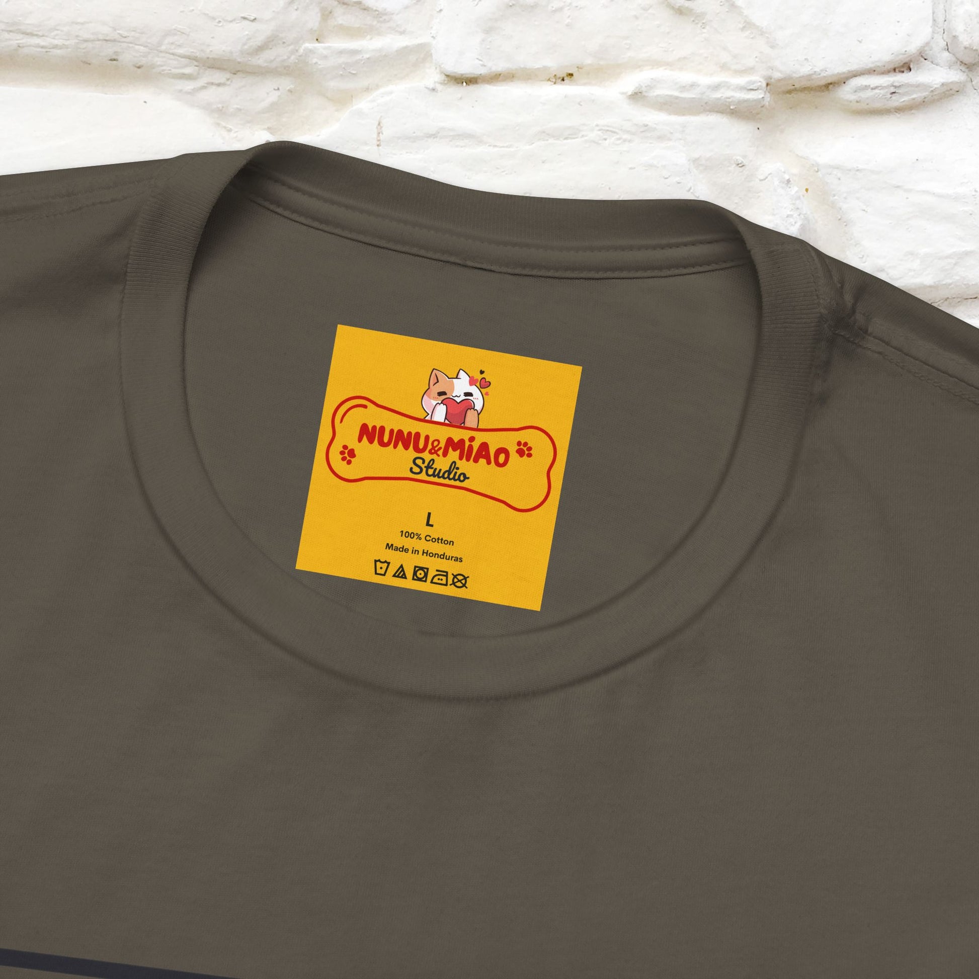 "Bad Cattitude" T-Shirt for Men & Women | 100% Cotton* - Nunu&Miao Studio