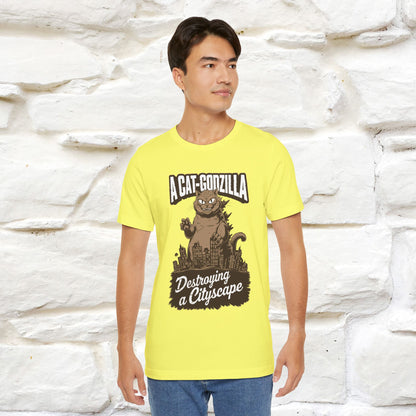 ''A Cat-Godzilla ''| CatT-Shirt | Nunu&Miao Studio - Nunu&Miao Studio