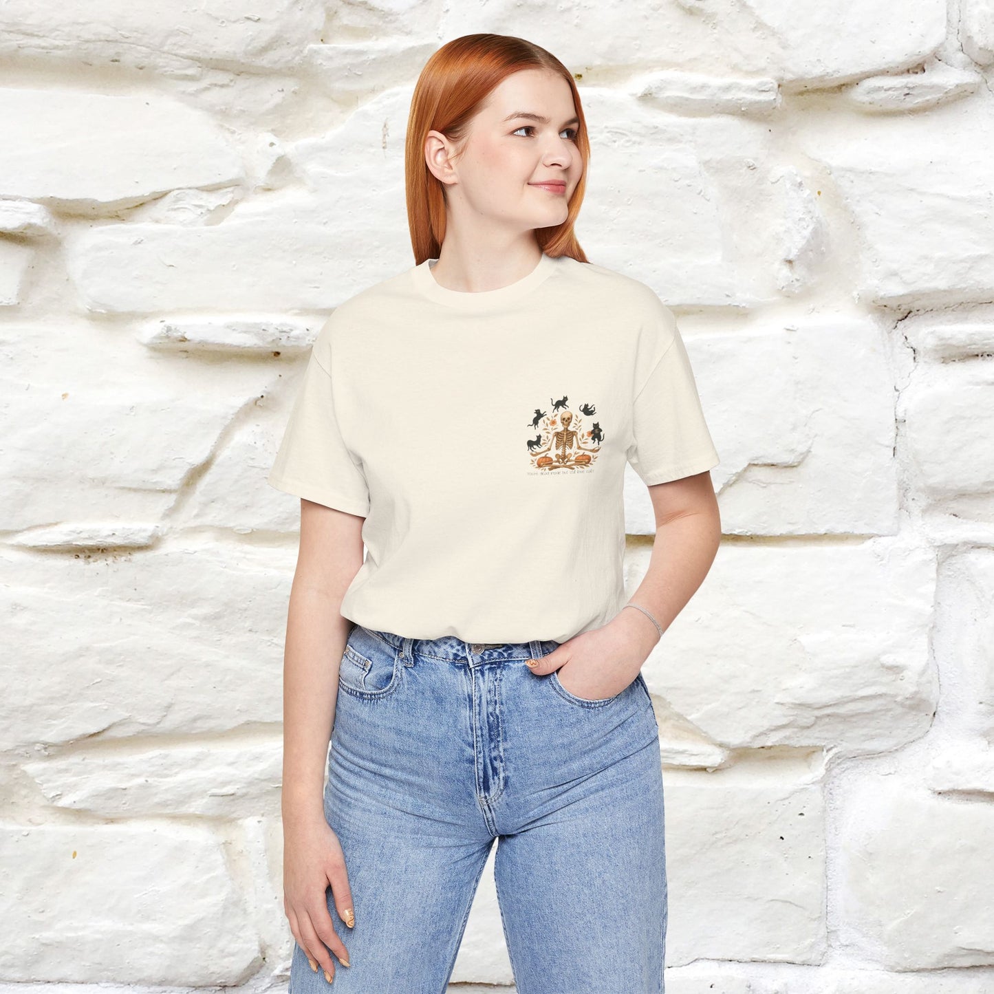 "You're Dead Inside But Still Love Cats " Halloween Cat T-shirt |Nunu&Miao Studio - Nunu&Miao Studio